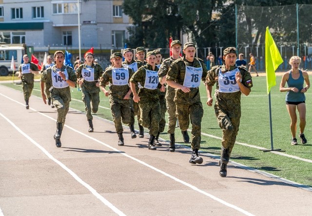 Возрастная группа от 6 до 9 лет в марше-броске на 5 км