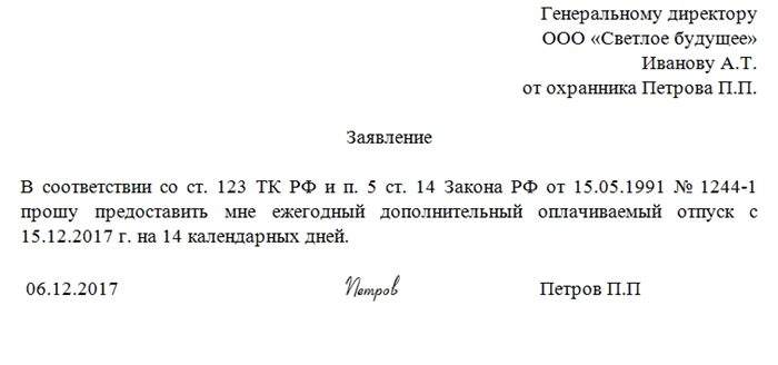 Влияние отгула 2 недель на здоровье и безопасность работников