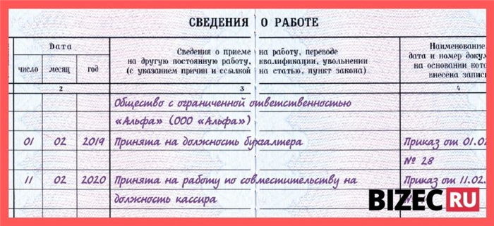 Условия работы и должностные обязанности